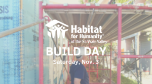 habitat for humanity build day november 3