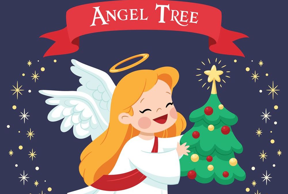Angel Mitten tree at Heart of Longmont