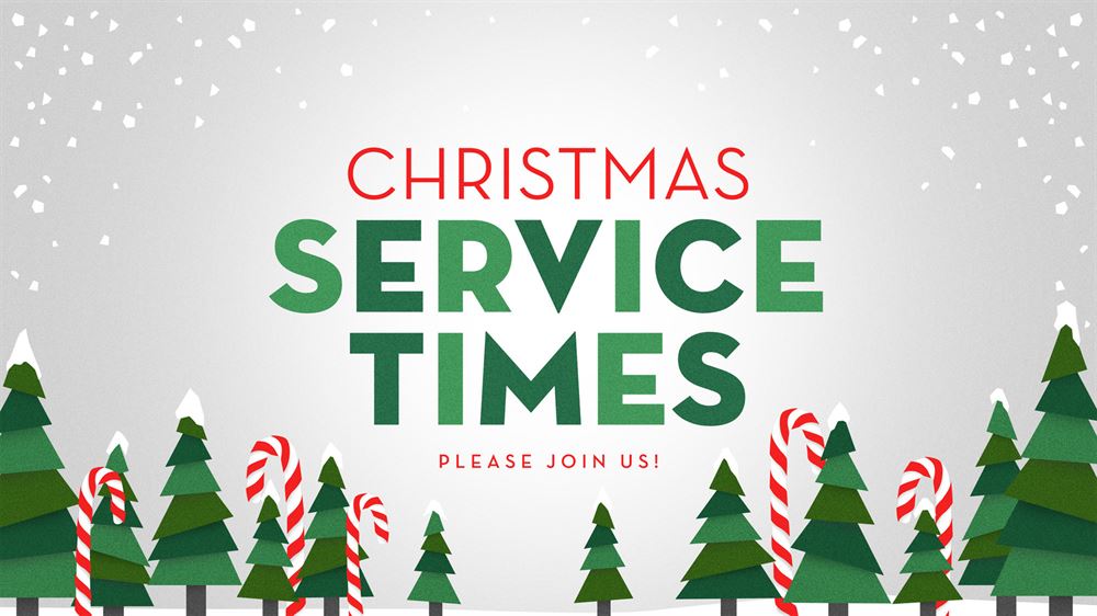 Christmas eve service times