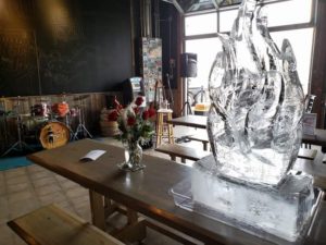 ice auction for HOPE and Agape Safe Haven