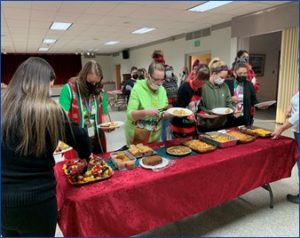 Photo of Wild Plum Staff Appreciation supper 2021.