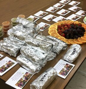 Breakfast for the Wild Plum teachers!