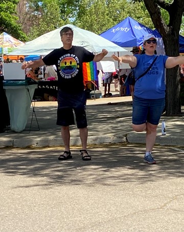 A photo from Longmont's Pride Festival 2022