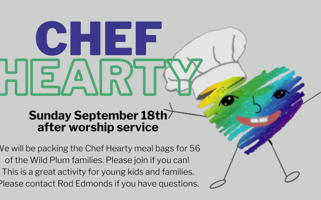 Chef Hearty Event September 18