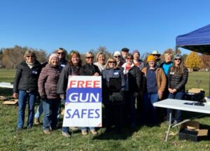 HOL and UCC gun safety gathering for free gun safe giveaway in 2022